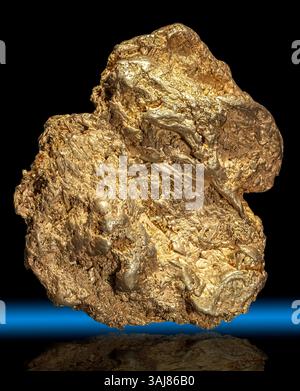 Gold Nugget, Mount Kare, provincia di Enga, Papua nuova Guinea Foto Stock