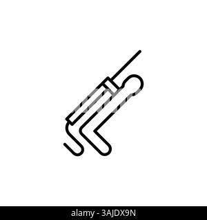 Icona strumento ginecologico Illustrazione Vettoriale