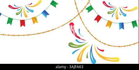 Cinco de Majo illustrazione vettoriale delle festività messicane Illustrazione Vettoriale