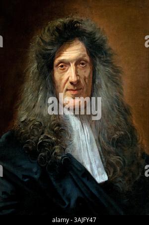 Medico francese assistente personale del re Luigi XIV di Francia di Jean Jouvenet 1644 - 1717 Francia francese, Louvre Parigi, Museo di Belle Arti, Francia, Foto Stock