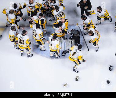 11 giugno 2017; Nashville TN, USA durante la gara 6 tra i Pittsburg Penguins e i Nashville Predators nelle finali della Stanley Cup alla Bridgestone Arena. Steve Roberts /Cal Sport Media (immagine di credito: &Copy; Steve Roberts/Cal Sport Media/CSM tramite cavo ZUMA) Foto Stock