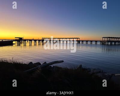 Equitazione a Jekyll Island, Georgia Foto Stock