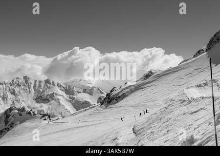 2025 coperti di neve Foto Stock