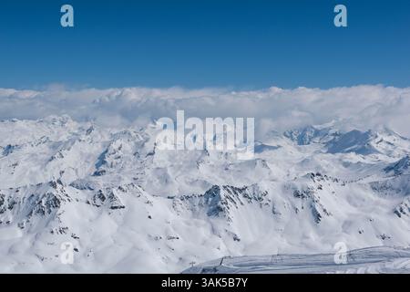 2025 coperti di neve Foto Stock
