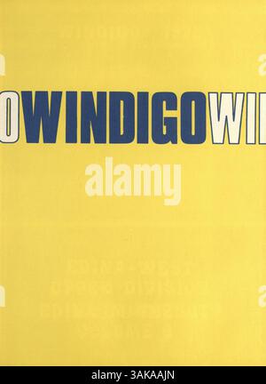 L'Edina West High Yearbook 1978, intitolato Windigo '78, documenta gli studenti, gli insegnanti, i club, atletica leggera e altri eventi scolastici dell'anno scolastico 1977-1978. Foto Stock