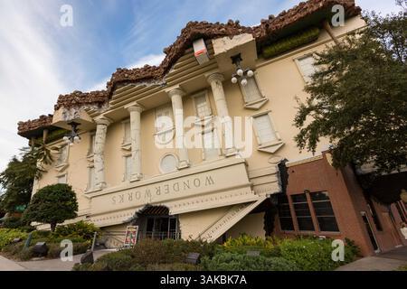 9 gennaio 2015 - Orlando, Florida, Stati Uniti d'America - parco a tema Wonderworks a Orlando, Florida. (Immagine di credito: © Richard Ellis via ZUMA Wire) Foto Stock