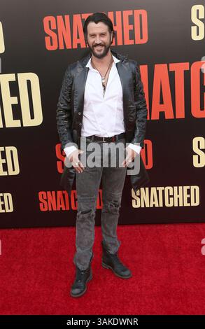 10 maggio 2017 - Westwood, CA, Stati Uniti - 10 maggio 2017 - Westwood, California - Stefan Kapicic. Prima mondiale "Snatched", tenutasi al Regency Village Theatre. Credito fotografico: AdMedia (immagine di credito: © AdMedia via ZUMA Wire) Foto Stock