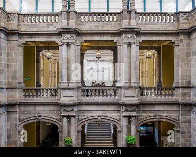 Municipio, interno, città di Puebla, Stato di Puebla, Messico Foto Stock