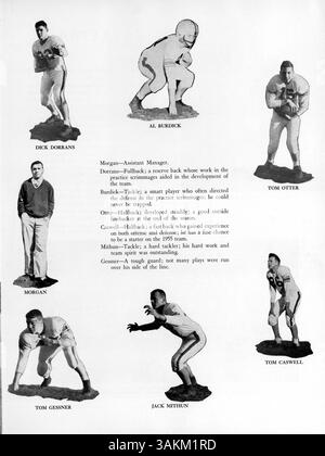 Questa edizione di "Call o' Pan" Blake Yearbook documenta l'anno scolastico 1954-1955, coprendo una varietà di attività studentesche, eventi e competizioni atletiche che hanno definito l'anno scolastico. Foto Stock