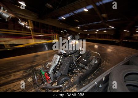 15 marzo 2013 - Dordrecht, Noord Hollland, Paesi Bassi - Carting at go-kart-in a dordrecht, olanda (immagine di credito: © Ton Koene/ZUMAPRESS.com) Foto Stock