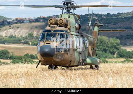 Elicottero da trasporto militare NH-90 della FAMET spagnola Foto Stock