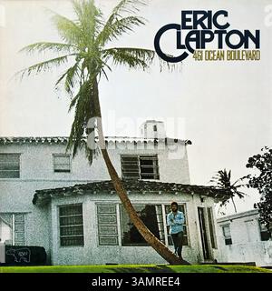Eric Clapton - 461 Ocean Boulevard - copertina in vinile vintage Foto Stock
