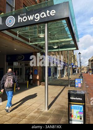 Centro commerciale Howgate, High Street Falkirk, Scozia Foto Stock Centro commerciale Howgate, High Street Falkirk, Scozia Foto Stock