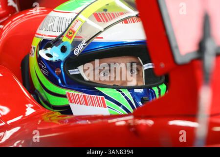 Felipe massa (BRA) Ferrari...Campionato del mondo di Formula 1, Rd16, Gran Premio del Giappone, giornata delle qualifiche, circuito Fuji, sabato 11 ottobre 2008. Foto Stock