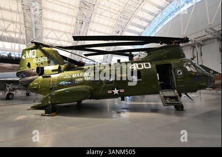 Boeing Vertol CH-46 Sea Knight Foto Stock