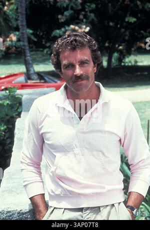 31 MAGGIO 2007 - TOM SELLECK MAGNUM PI. FORNITO DA 1981.TOMSELLECKRETRO(immagine di credito: © Globe Photos/ZUMAPRESS.com) Foto Stock