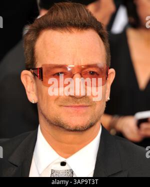Bono al 86° Annual Academy Awards, alias Oscar all'Hollywood & Highland Center di Hollywood, California - 2 marzo 2014 Foto Stock