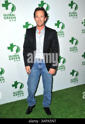 Luke Perry all'undicesima festa annuale Pre-Oscar di Global Green USA all'Avalon di Hollywood, California - 26 febbraio 2014 Foto Stock