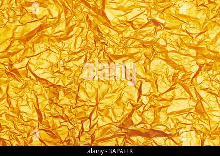 elemento di design dello sfondo in carta da imballaggio deformata Foto Stock