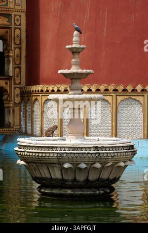 Zanana Kund, Galta Ji Temple, Jaipur, Rajasthan, India, Asia Foto Stock