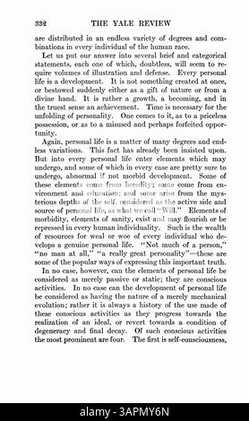 Il case study di Doris Fischer esplora lo sviluppo di personalità multiple, influenzate da crisi come l'abuso di alcol di suo padre e la morte di sua madre. Esamina le caratteristiche fisiche e comportamentali di queste personalità e mette in evidenza il successo del trattamento dopo un'osservazione medica continua per tre anni. Foto Stock