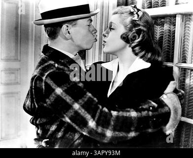 1 gennaio 2011 - MICKEY ROONEY E LANA TURNER IN Una SCENA D'AMORE TROVANO ANDY HARDY.1938.Â©FORNITO DA MICKEYROONEYRETRO(Credit Image: © Globe Photos/ZUMAPRESS.com) Foto Stock