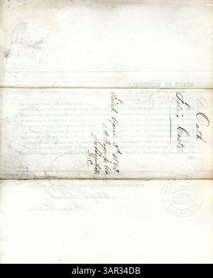 Felix coste di St. Louis, Missouri, giura fedeltà al governo degli Stati Uniti e allo Stato del Missouri. Foto Stock