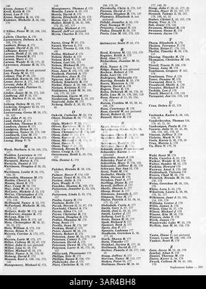 L'annuario "Pirate Treasures" del 1982 del Park Center High cattura i momenti salienti dell'anno scolastico 1981-1982, tra cui ritratti di studenti, attività accademiche, squadre sportive ed eventi. Foto Stock