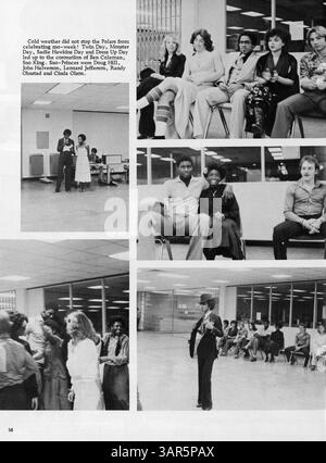 L'annuario Polaris 1979 della North High School racconta l'anno scolastico 1978-1979, catturando momenti significativi tra cui la vita studentesca, squadre atletiche, club ed eventi scolastici dell'ultimo anno degli anni '1970 Foto Stock