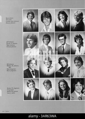 Questa edizione di 1981 annuari, Pirate volume X, cattura i momenti dell'anno accademico del Park Center High, mettendo in evidenza studenti, insegnanti, sport, club, e importanti eventi dal 1980 al 1981. Foto Stock