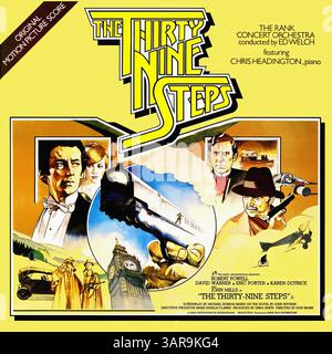 Ed Welch - The Thirty Nine Steps - copertina in vinile vintage Foto Stock
