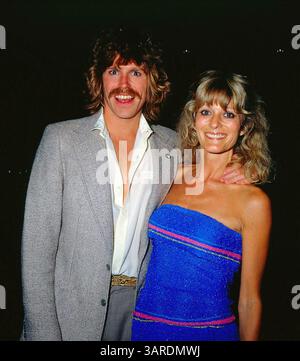 28 gennaio 2010 - JEFF CONAWAY con RONA NEWTON JOHN. JEFFCONAWAYRETRO(immagine di credito: © Globe Photos/ZUMApress.com) Foto Stock