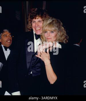28 gennaio 2010 - JEFF CONAWAY con RONA NEWTON JOHN. JEFFCONAWAYRETRO(immagine di credito: © Globe Photos/ZUMApress.com) Foto Stock