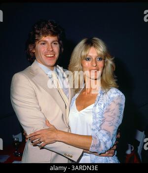 28 gennaio 2010 - JEFF CONAWAY con RONA NEWTON JOHN. JEFFCONAWAYRETRO(immagine di credito: © Globe Photos/ZUMApress.com) Foto Stock