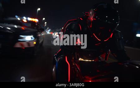 Tron: Ares (2025)Tron 3 (2025) *Filmstill - solo per uso editoriale* vedere le istruzioni speciali. Immagine CAP/TFS fornita da Capital Pictures Foto Stock