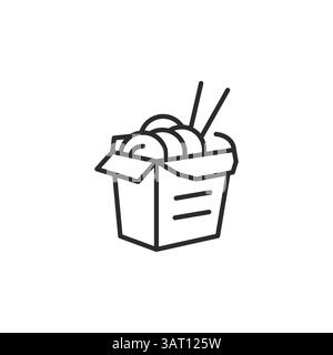 Icona spaghetti Illustrazione Vettoriale