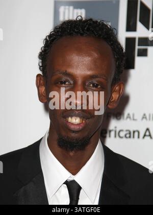 27 settembre 2013 - New York, New York, Stati Uniti - ''Captain Phillips'' Premiere al New York Film Festival. Lincoln Center, New York. 27 settembre 2013.Photos by , Photos Inc 2013.BARKHAD ABDI(Credit Image: © Sonia Moskowitz/Globe Photos/ZUMAPRESS.com) Foto Stock