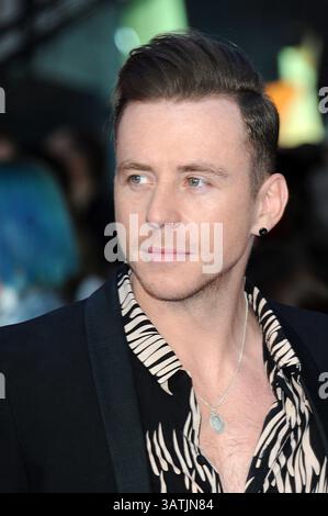 26 aprile 2016 - Londra, Gran Bretagna - McFly arriva alla prima di ''Captain America Civil War'' al Vue Westfield il 26 aprile 2016 a Londra, Inghilterra (immagine di credito: © Famous/Ace Pictures via ZUMA Press) Foto Stock