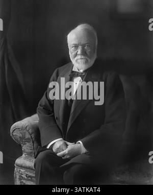 2 febbraio 2016 - Andrew Carnegie, Ritratto, circa 1910 (immagine di credito: © Glasshouse via ZUMA Wire) Foto Stock