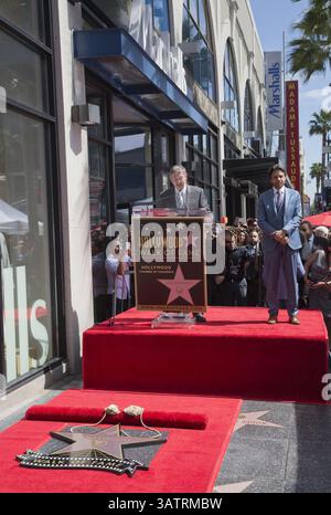 10 marzo 2016 - Hollywood, California, U. S - l'attore Eugenio Derbez è onorato con la stella 2.576 sulla Hollywood Walk of Fame al 7013 Hollywood Blvd. Giovedì 10 marzo 2016 a Hollywood, California (immagine di credito: © Prensa Internacional via ZUMA Wire) Foto Stock