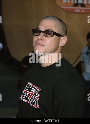 7 maggio 2002 - Hollywood, CA, Stati Uniti d'America - K2494MR: ESPN UNTIMATE X, il film PREMIERE.IMAX Theatre, UNIVERSAL Hollywood, CA 05/06/2002.BRIAN DEEGAN. Milano RYBA/ 2002(Credit Immagine: © Globo foto/ZUMAPRESS.com) Foto Stock