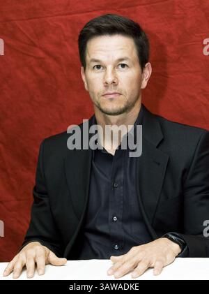 11 ottobre 2008 - Hollywood, California, Stati Uniti - Mark Wahlberg promuove ''Max Payne'' a Los Angeles, CA. 11 ottobre 2008 (Credit Image: © Armando Gallo/ZUMA Studio) Foto Stock