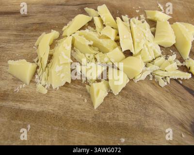 Burro di cacao non deodorizzato Foto Stock