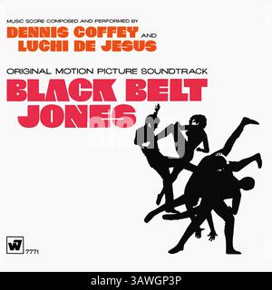 Dennis Coffey - Black Belt Jones - copertina in vinile vintage Foto Stock