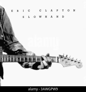 Eric Clapton - Slowhand - copertina in vinile vintage Foto Stock