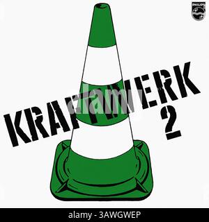 Kraftwerk 2 - copertina in vinile vintage Foto Stock