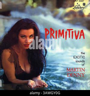 Martin Denny - Primitiva - copertina vinile vintage Foto Stock
