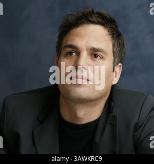 12 febbraio 2007 - Hollywood, California, Stati Uniti - Mark Ruffalo promuove ''Zodiac'' a Hollywood, CA. 12 febbraio 2007 (immagine di credito: © Armando Gallo/ZUMA Studio) Foto Stock