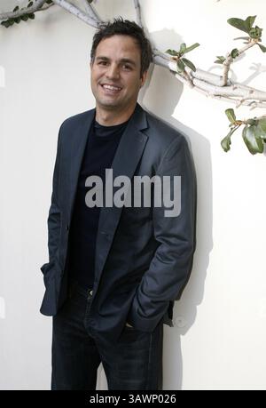 12 febbraio 2007 - Hollywood, California, Stati Uniti - Mark Ruffalo promuove ''Zodiac'' a Hollywood, CA. 12 febbraio 2007 (immagine di credito: © Armando Gallo/ZUMA Studio) Foto Stock