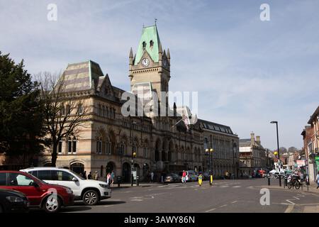 La Guildhall, la Broadway, Winchester Foto Stock